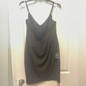 Lulus black mini dress